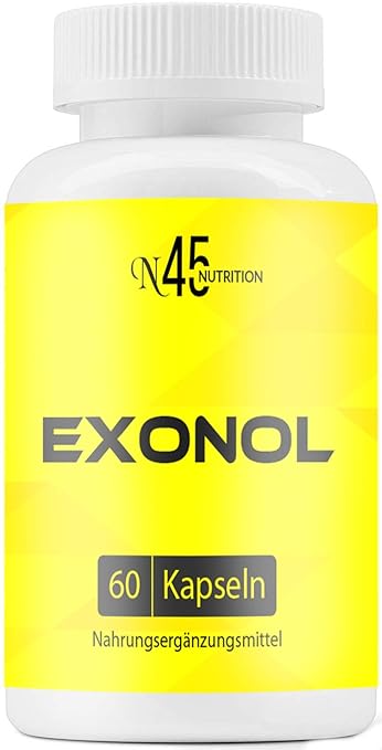Exonol | Muskelaufbau | Testo Booster | 60 Kapseln | hochdosiert