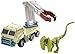 MATCHBOX JURASSIC WORLD DINO TRANSPORTERS DILOPHO-LOADER Vehicle and figure