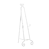 Deco 79 Metal Scroll Display Easel Large Adjustable