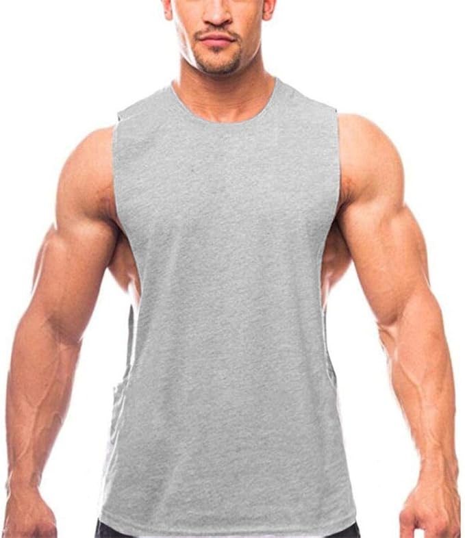Débardeur D'entraînement Homme ThreeH - Séchage Rapide - 95% Polyester, 5% élasthanne - Coupe Ajustée