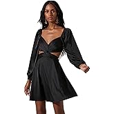 ASTR the label Women's Anamaria Dress, Black, Small