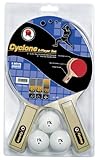 Butterfly Martin Kilpatrick Cyclone 2 Player Table Tennis Racket Set - 2 Paddles - 3 Ping Pong Balls