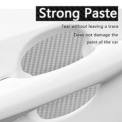 ASUBHA 4PCS Car Door Handle Scratch