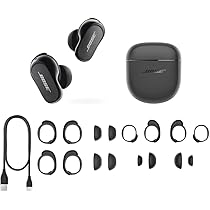 Amazon.com: Bose QuietComfort Earbuds II, Triple Black with  