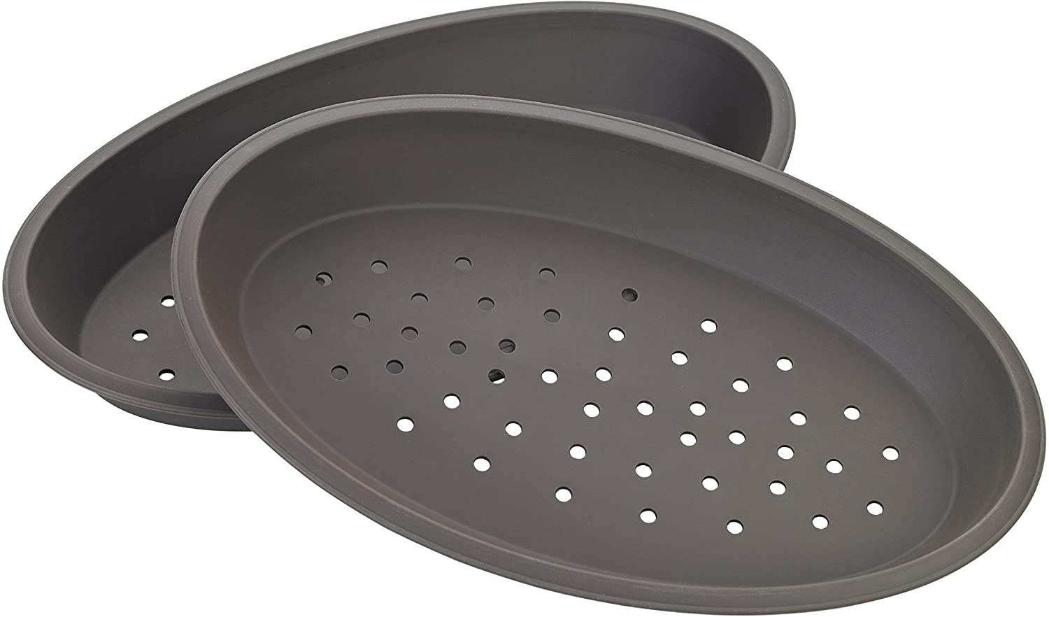 Lurch 85056 Flexi Form Pizza Form 2-He Set, Brown