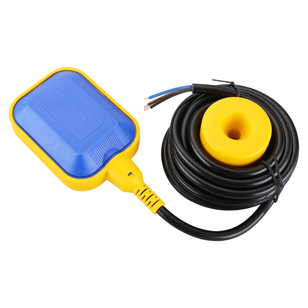 Tiardey 4M Cable Float Switch Water Level Controller for Tank Pump Sump Pump,Water Tank