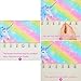 Beinou Wood Jewelry Organizer Wall Mount Rainbow Unicorn Jewelry Holder with 12 pcs Rotatable Hooks Girls Jewelry Storage Hanger for Earrings Necklaces Bracelets