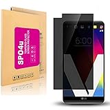 LG V20 Privacy Glass Screen Protector ,SPO4u Premium Privacy Anti-Spy Tempered Glass Screen Protector for LG V20 with 9H Hardness -