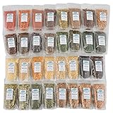 Harmony House Foods Deluxe Sampler (32 Count, Zip Pouches) for Cooking, Camping, Emergency Supply, and More