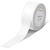 MakeID L1-C Label Maker Tape Refills, 12mm x 4m (0.47" x 13'), Continuous Thermal Laminated Label Tape, Waterproof, Self-Adhesive, Compatible with MakeID Label Printers