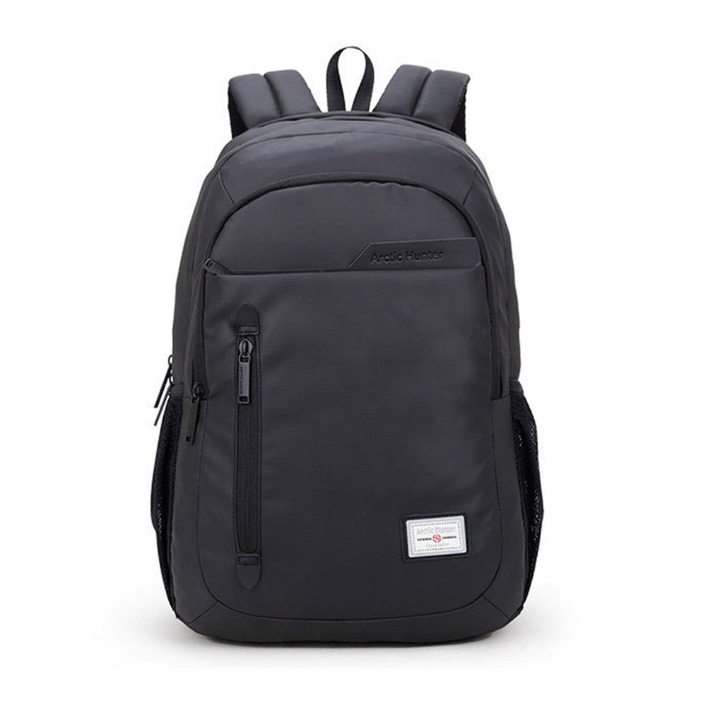 Arctic Hunter Negro Mochila Portátil ordenador Hombre Impermeable Mochila de Viaje de
