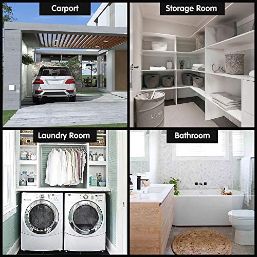 8T8 Motion Sensor Light Socket, PIR Motion E26 Screw Bulb Adapter, Adjustable Auto On/Off Night Light Control Smart sensor bulb adapter for Storage Room, garage light (Manual Sensor_1) - Thumbnail 5