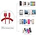 Tranesca Nylon Braided Apple Charging Cable for iPhone X,iPhone8,iPhone 7/7 Plus/iPhone 6/6s/iPad Air/iPad Pro and More-Red (6 Feet/1.8 Meter)