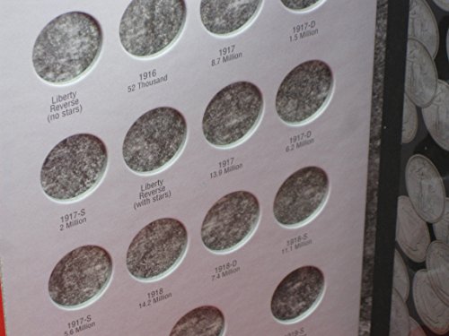 Standing Liberty Quarter 1916-1930 Cardboard Coin Folder