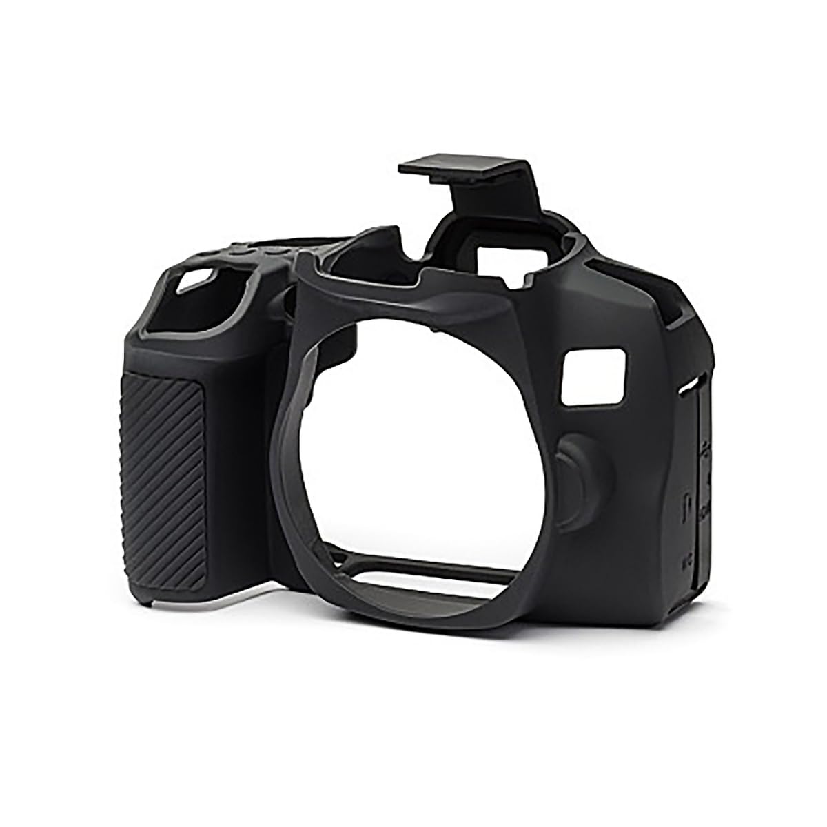 Walimex pro easyCover Silicone Camera Protective Case for Canon EOS 850D Black - Protection Against Shocks, Scratches, Dirt Splash, Easy, Non-Slip, Comfortable Operation