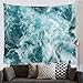 Patgoal Blue Ocean Tapestry Wave Aesthetic Tapestrys Wall Hanging for Bedroom Dorm Sofa Home Decor,60x51inch