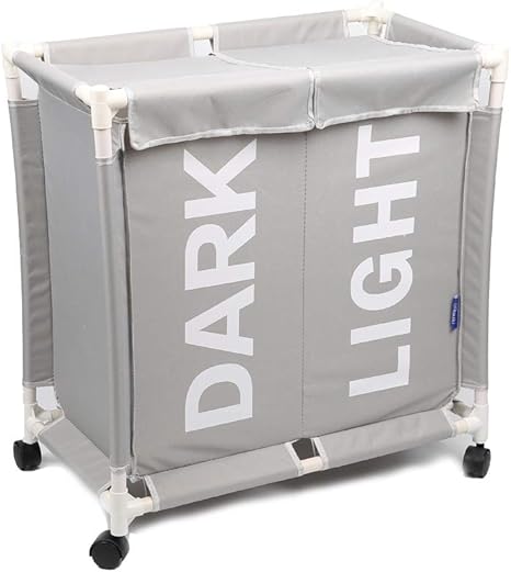 laundry hamper with lid and removable bag