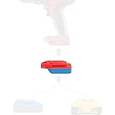 1 Adapter for Bauer 20V Tools - Compatible with DeWalt and Hercules 20V Batteries for Power Supply, No Charging Function - Adapter Only