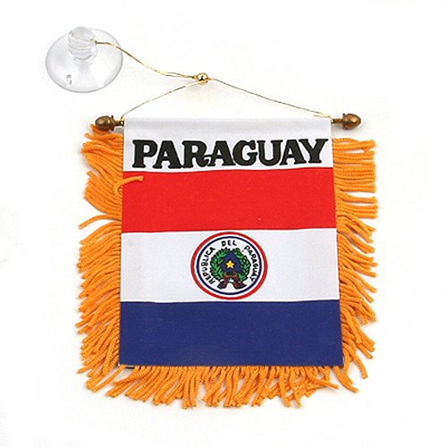 World Mini Banner-Paraguay