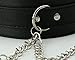 Lovess Women Sexy Collar& Necklace Nipple Clamps Bondage PU Leather Fetish Fantasy Beginner's Fetish Role Play Erotic Toys