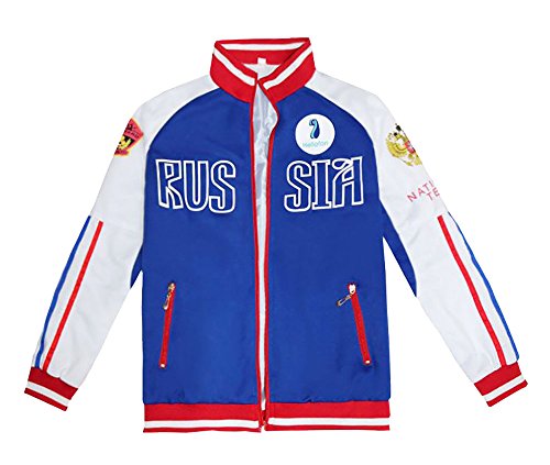 Yuri Lowell Costumes Titles - TOKYO-T Yuri on Ice Yuri Plisetsky Costume Jacket Cosplay Halloween