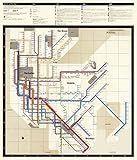 Magnet 1972 Massimo Vignelli New York Subway Map