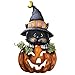 Collections Etc Pumpkin & Kitty Metal Halloween Door Decoration