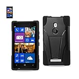 Reiko Silicon Case/Protector Cover for Nokia Lumia 925 - Non-Retail Packaging - Black