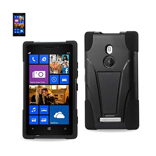 Reiko Silicon Case/Protector Cover for Nokia Lumia 925 - Non-Retail Packaging - Black