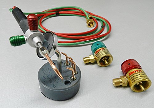 SMITH LITTLE TORCH &amp; 5TIPS SMITH REGULATORS &amp; MAGNETIC STAND - JEWELRY SOLDERING
