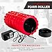 Vibrating Exercise Foam Roller (3 speed) Will Have Your Muscles Relaxed and Recovered Faster Than Any Regular Foam Roller! Relax and Heal Sore Muscles Using Our New Deep Tissue Vibration Technology.