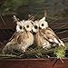 Christmas Feathered OWL Bird Figure 5