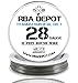 [RBA DEPOT] 22, 24, 26, 28 Gauge Titanium 15 Feet Resistance Wire (Gr.1 - 99.5%) AWG White Spools