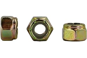CHENANGO SUPPLY 1/4-20 USS Nylon Insert Lock Nuts, Grade 8, Qty 50 Pieces (Nylock) (1/4-20 Nylock)