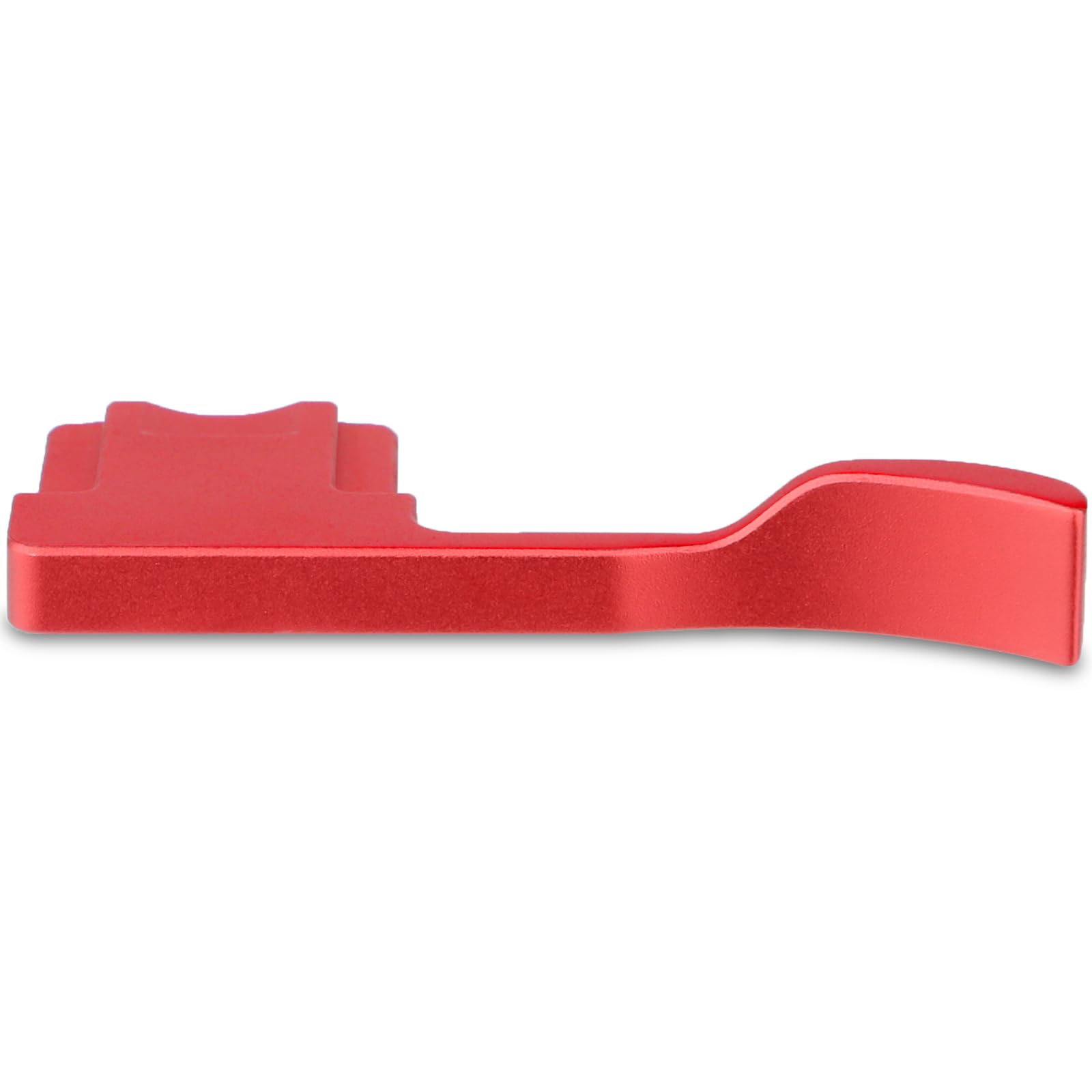 Haoge THB-GR3R Metal Hot Shoe Thumb Up Rest Hotshoe Hand Grip for RICOH GR III GRIII GR3 Camera Red