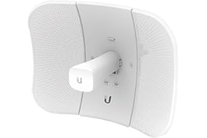 UBIQUITI NETWORKS Ubiquiti LBE-5AC-GEN2-US LiteBeam Wireless Bridge 100Mb LAN,GigE, AirMax AC, White