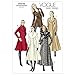 VOGUE PATTERNS V8346 Misses' Coat, Size FW (18-20-22)