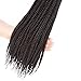 Goddess Locs Crochet Braids 18 Inch 144 Strands - Box Braid Crochet Hair 6 Packs for Black Women