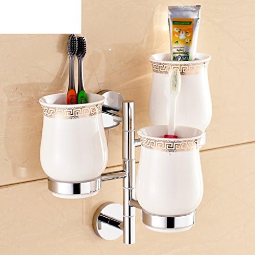 Copper chrome color toothbrush holder suit/Toothbrush Cup/Activities cups/porcelain cup