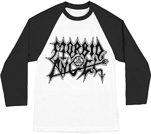 Morbid Angel Men's Logo Baseball Jersey White