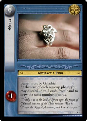 LOTRLOTR TCG ROTEL REALMS FOIL NENYA 3R23