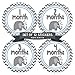 Months in Motion Baby Monthly Stickers - Baby Milestone Stickers - Newborn Boy Stickers - Month Stickers for Baby Boy - Baby Boy Stickers - Newborn Monthly Milestone Stickers