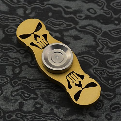 Brass EDC Hand Finger Spinner Tool Custom Gyro Brass Bearings Limit Toys
