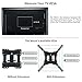 HIPPO TV Wall Mount Bracket with Full Motion Swing Out Tilt for Most 32