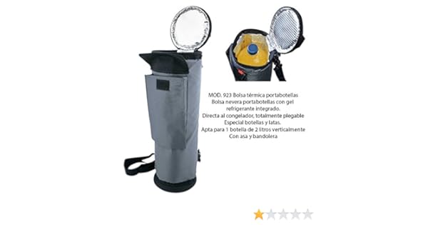 Jata Hogar Bolsa Nevera Portabotellas con Gel Refrigerante ...