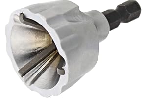 Saipor Deburring External Chamfer Tool Hex Shank Bolt Thread Repair Tool Deburring Chamfering Tools Metal Deburring Chamfer D