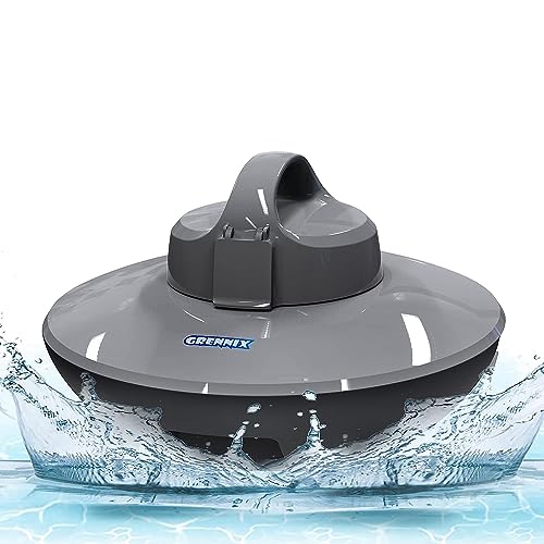 Grennix Robot Pool Cleaner Cordless Robotic Pool Vacuum for Above