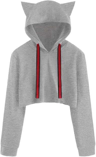 sudadera con orejas de gato