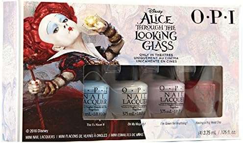Alice Through The Looking Glass Mini Nail Lacquers Set of 4pc x 1/8oz ea.