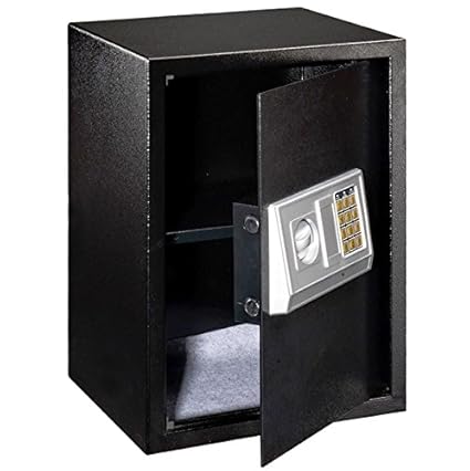 Amazon Com Black Large Digital Deposit Safe Lock Box